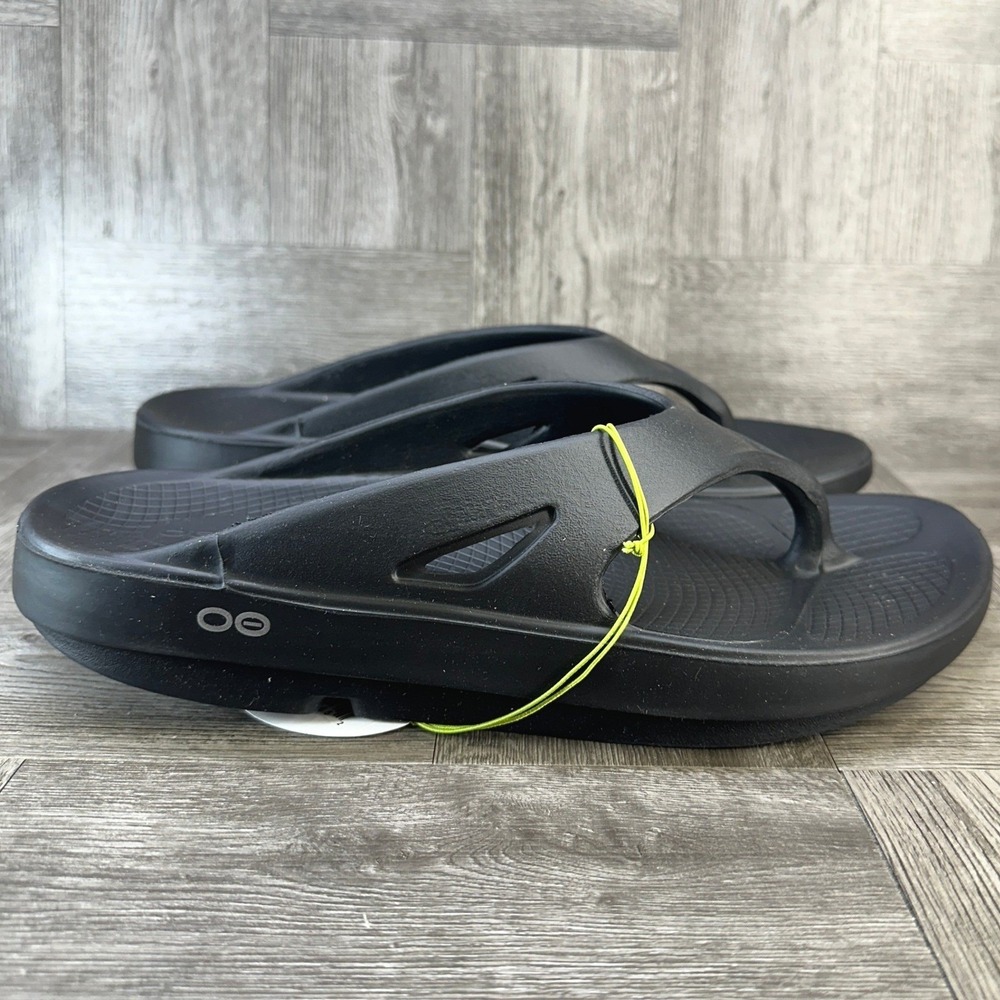 Oofos OOriginal Sandals Womens 5 Black New Recovery Flip Flop‎ Thong